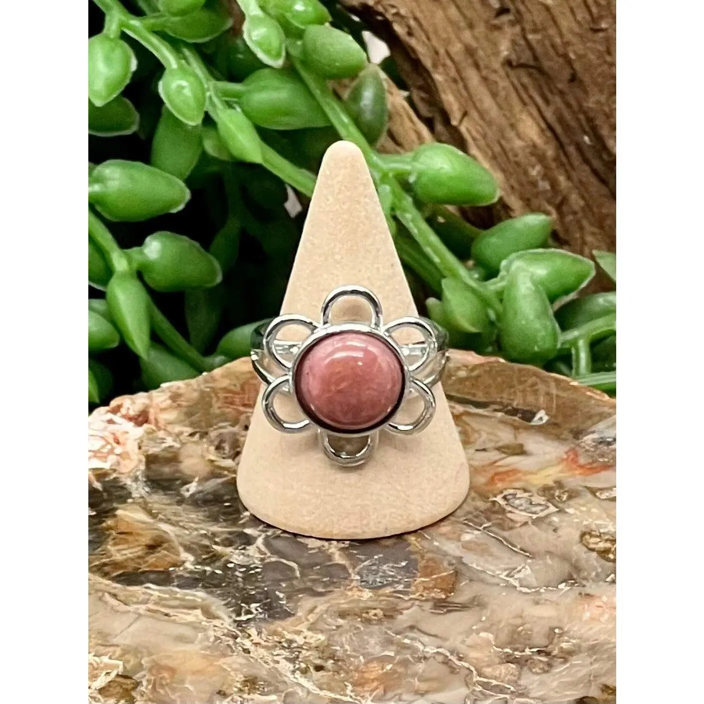 Rhodonite Ring