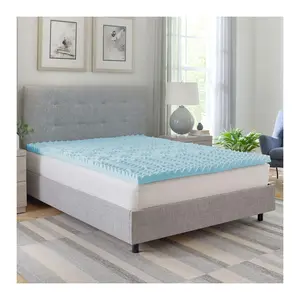 Bodipedic 2" Zoned Convoluted Foam Mattress Topper, Cal King