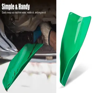 Reused flexible Moldable Oil Funnel Spill-Free for Car, Truck & Motorcycle| Multi-Vehicle Oil Change Tool High-quality silicone material