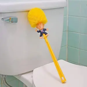 2026 Novelty Toilet Brush Funny Decorative Cleaning Tool With Humorous Slogan Sturdy Design For Efficient Bathroom Cleaning And Home Gag Gift