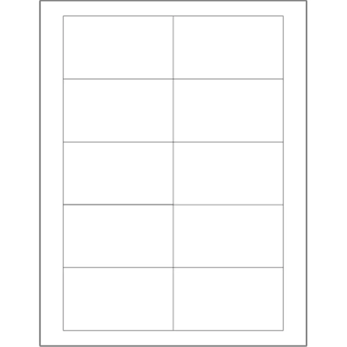 212 MAIN Printable Rectangular Laser Print Labels - 3.5x2 in, 1000-Pack, Inkjet Printer Compatible, Permanent Stickers for Plastic, Glass, Corrugated, Paper Surfaces, Printable Labels