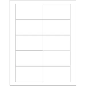 212 MAIN Printable Rectangular Laser Print Labels - 3.5x2 in, 1000-Pack, Inkjet Printer Compatible, Ideal for Glass, Corrugated, Plastic, Paper Surfaces