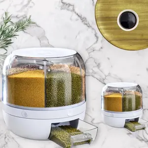 6 Grid Rotating Multifunction Storage Box