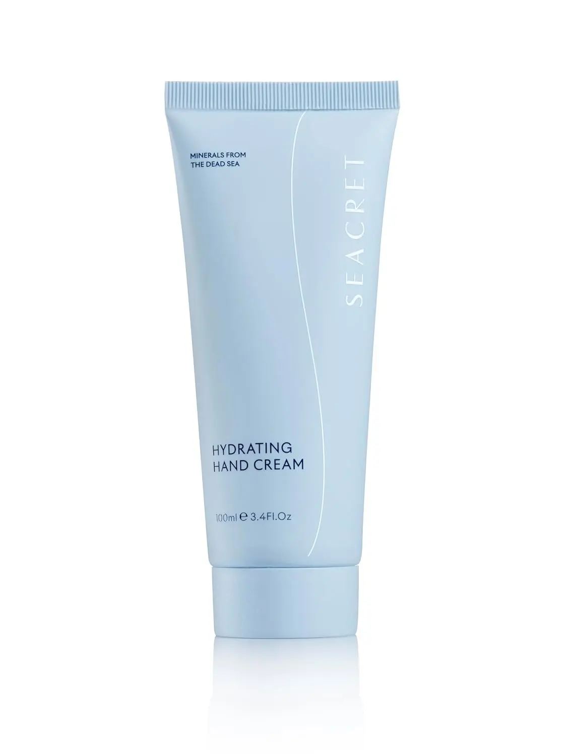 SEACRET Hydrating Hand Cream - Dead Sea Minerals & Shea Butter, Peony & Sage Extracts, Fast-Absorbing Moisturizer for Dry Hands, Vegan, 3.4 Fl Oz / 100 ml