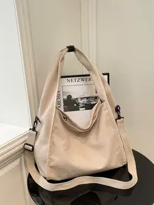 1pc Women's Casual Solid-Color Minimalist Large-Capacity Durable Versatile Crossbody Shoulder Bag Casual Crossbody Bags Perfect for Daily Commuting, Shopping, Work, and School Essential Everyday Accessory for Women