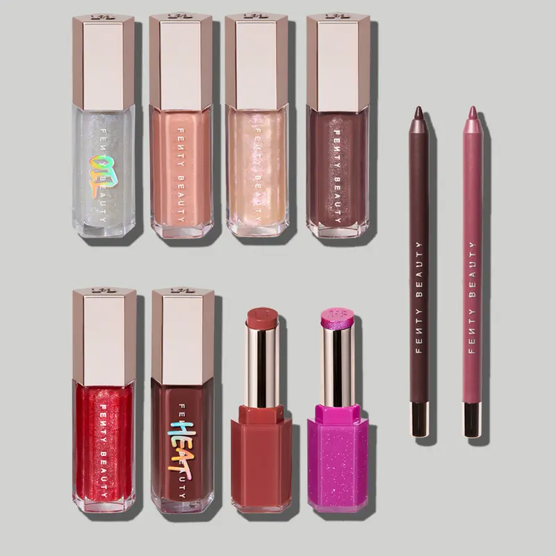 The Fenty Beauty Lip Vault 10-Piece Lip Gloss + Liner Set