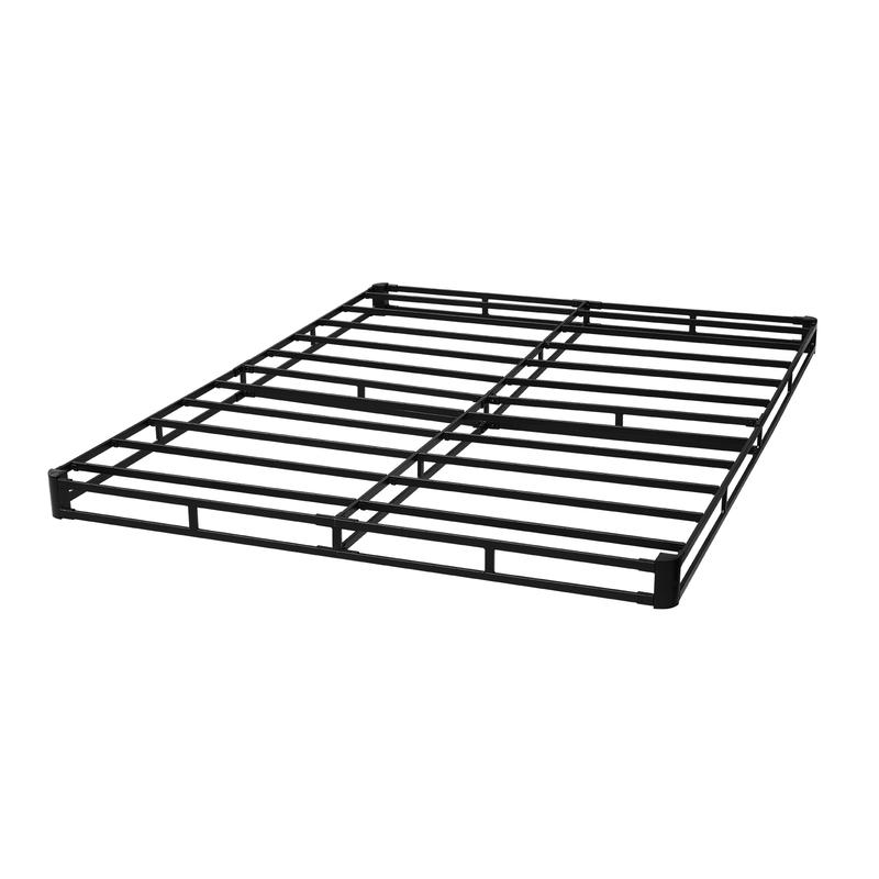 VEVOR Box Spring,  Queen Size Bed Frame with Washable Fabric Cloth, Heavy Duty Metal Frame for Queen Bed, 4 in Mattress Foundation, 3500 lbs Max Weight Capacity, Easy Assembly, 79.1 L x 59.4 W x 4 H in