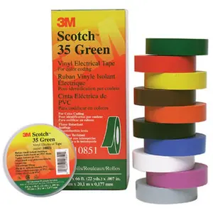 3M-10836 Color Coded, Vinyl Electrical Tape - Blue