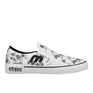 Etnies Mens Marana Skate Skate Sneakers Shoes - White