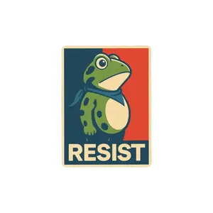 Portland Frog Protest Sticker, Anti ICE Sticker, Anti Fascism Sticker, Anti Trump, Fog Portland, Frogs Together Strong Sticker, Freedom Frog