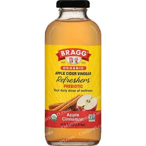 Bragg Apple Cider Vinegar - Apple Cinnamon ( Giấm Táo và Quế) - 16 fl oz