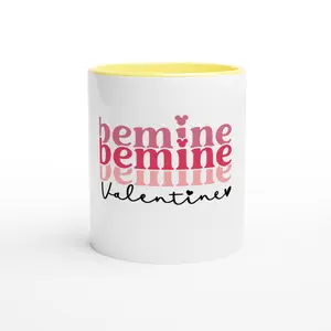 Bemine Heavy Blend Ceramic Mug with Color Inside