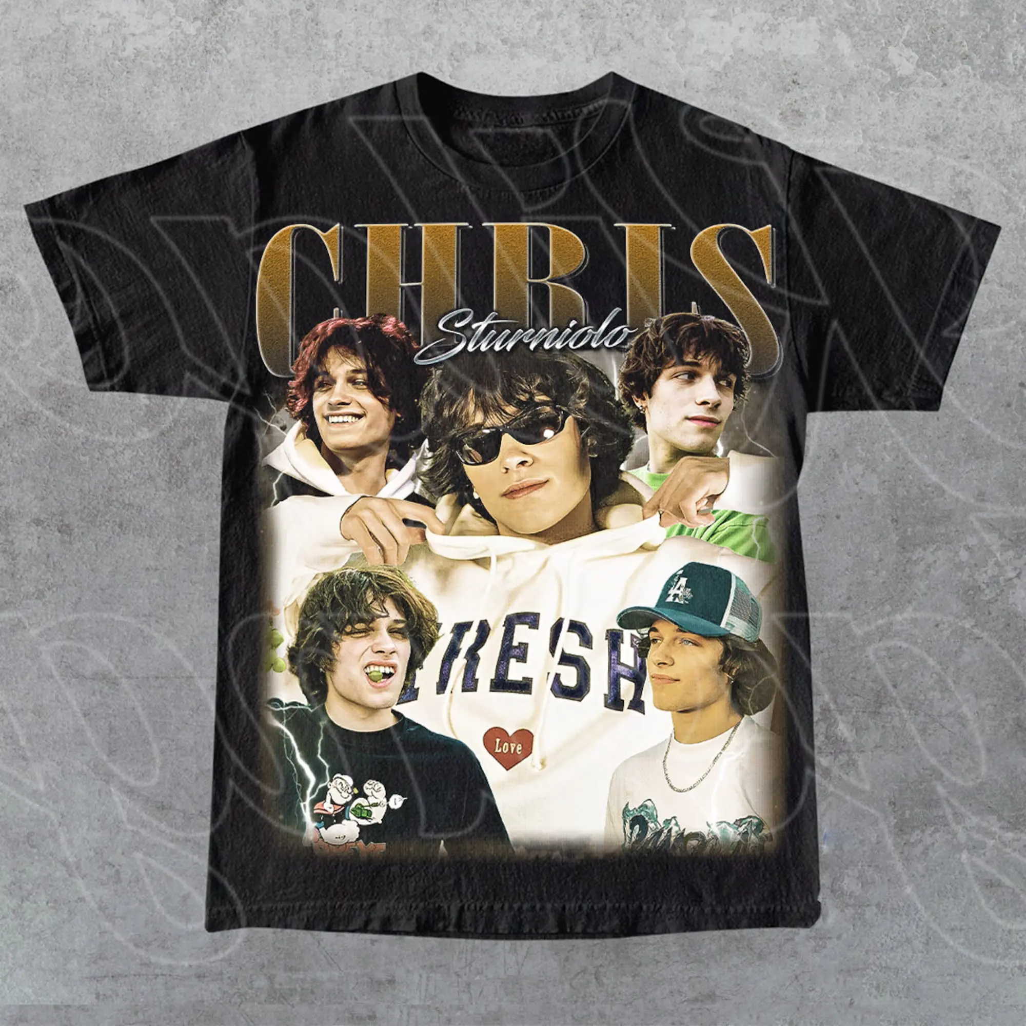 Limited Chris Sturniolo Vintage T-Shirt, Gift For Woman and Man Unisex T-Shirt