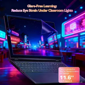 2 Pieces Laptop Screen Protector Film for 11.6 Inch PC Matte 5H Hardness Anti Scratch Anti Fingerprint HP ASUS Lenovo Dell Acer Samsung Reduce Eye Strain Glare Enhance Clarity