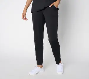 Denim & Co. Active Petite Cool to the Touch Ankle Pants