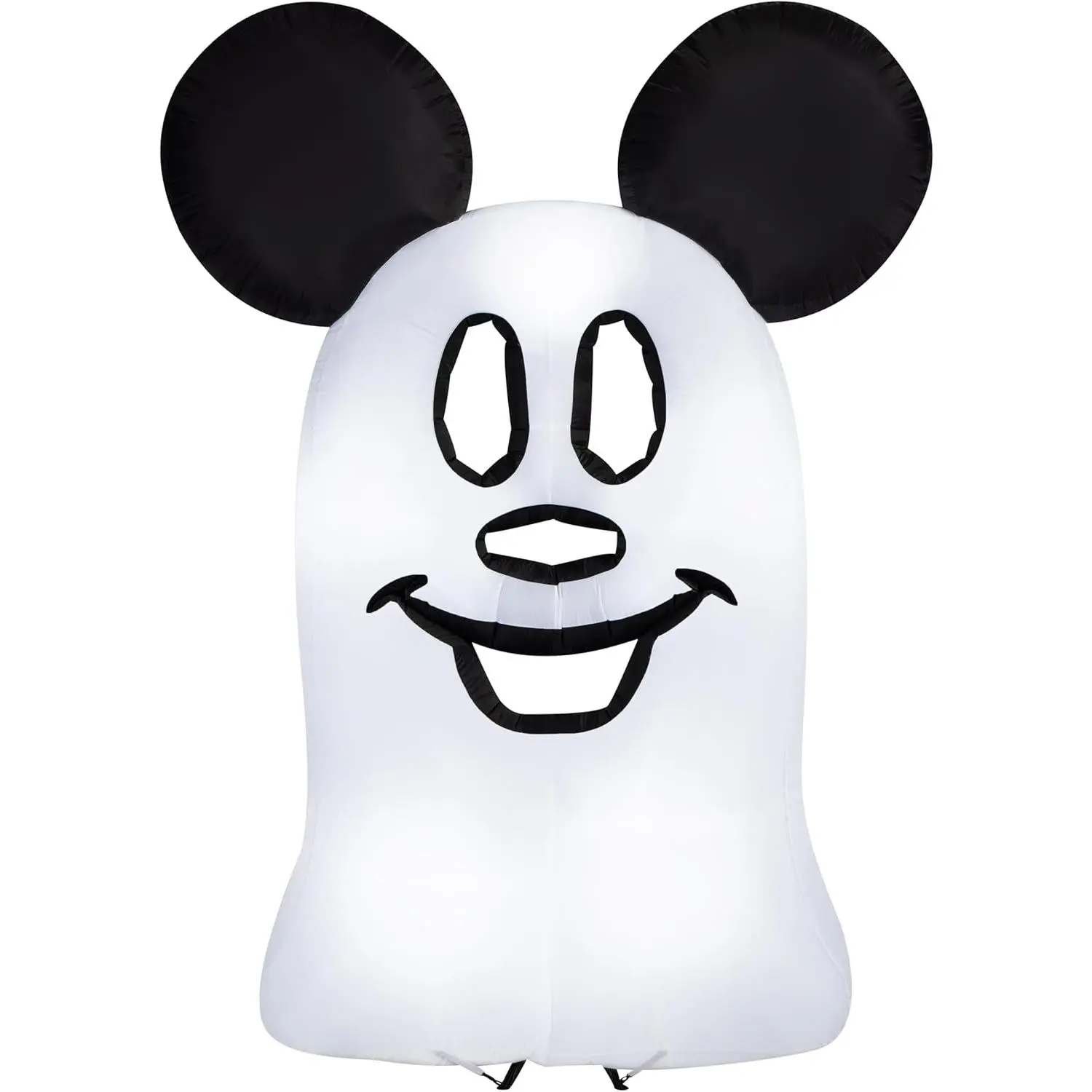 Gemmy Ghost Halloween Inflatable, 9.5 Ft Tall Lighted Flat Giant Yard Decoration, Outdoor Decor with Stakes and Tethersspooky season decor, spooky yard decor, halloween yard decor, halloween gift for him and her, 2026 gift