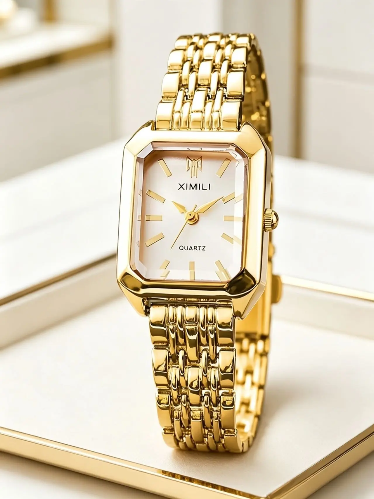 Women's Elegant Fashion Quartz Watch, Modern Fashionable Wristwatch for Party, Trendy All-match & Exquisite Watch for Birthday Gift, Fashionable Analog Watch