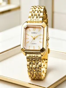 Women's Elegant Fashion Quartz Watch, Modern Fashionable Wristwatch for Party, Trendy All-match & Exquisite Watch for Birthday Gift, Fashionable Analog Watch