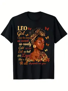 Women'S Leo Zodiac T-Shirt - Soft Leo Girl Traits