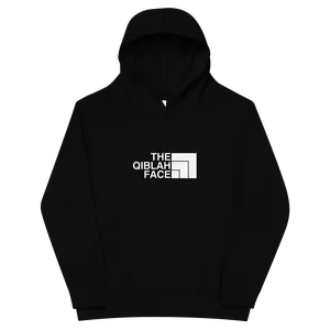 CHILDREN's Hoodie Fleece (Youth) - THE QIBLAH FACE - White