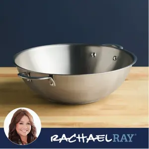 14-Inch Stainless Steel Induction Wok