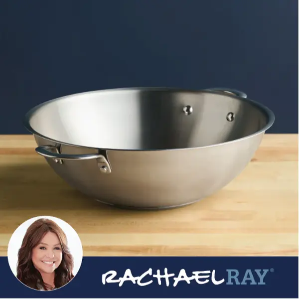 14-Inch Stainless Steel Induction Wok 14-Inch Stainless Steel Induction Wok