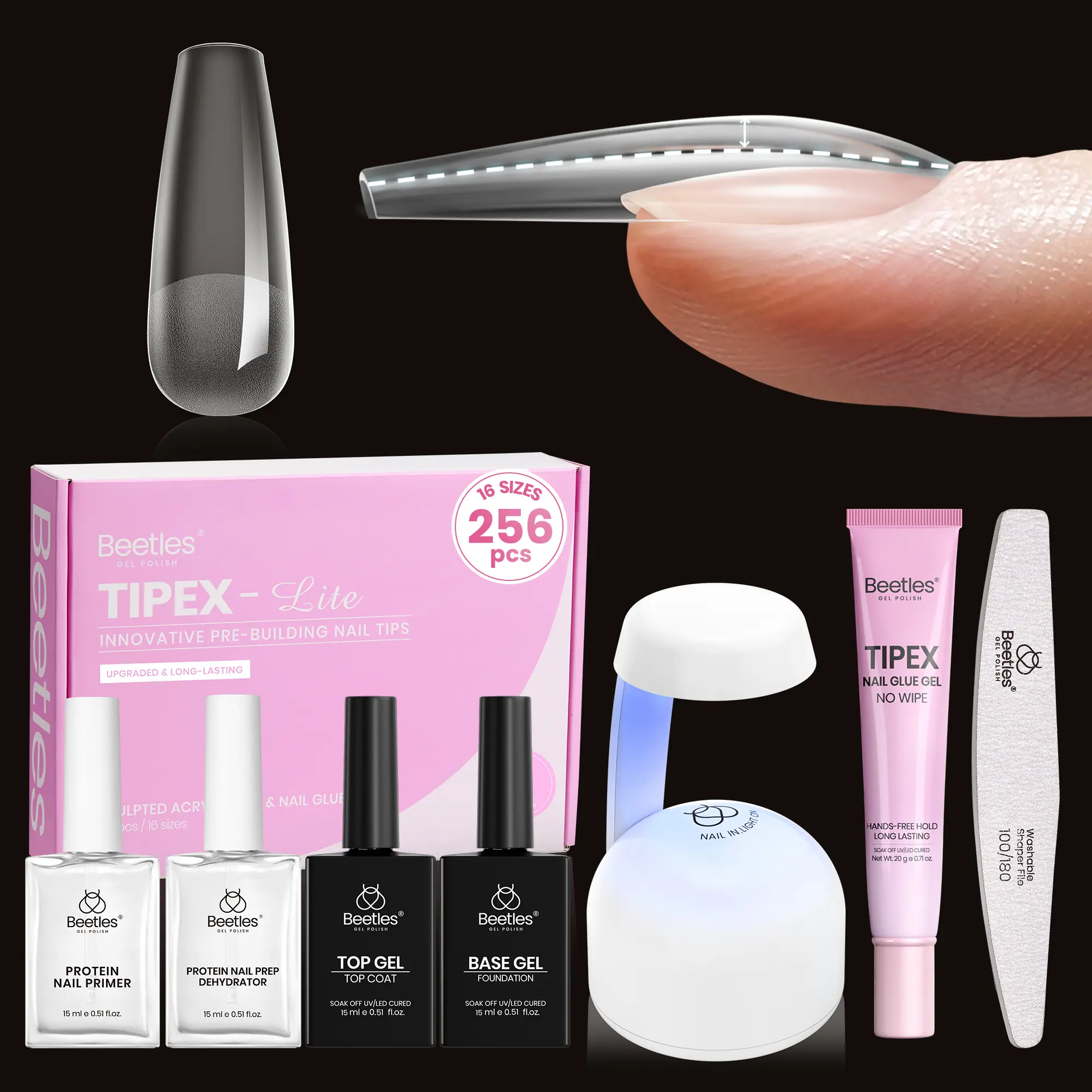 256PCS Long Coffin All in One Kit