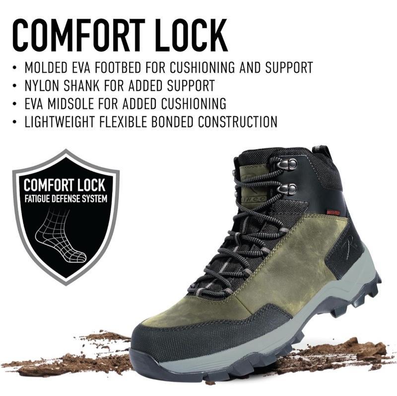Rothco Scout 4 inch And 6 Inch All Terrain Hybrid Tactical Boots - Waterproof, TAA Compliant, Comfort Lock Fatigue Defense, Nylon Shank, Non-Slip Outsole Boot Fashion Walking Shoes Footwear Leather Closed Worker