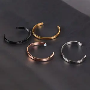 Stainless Steel  Men Bracelet Cuff