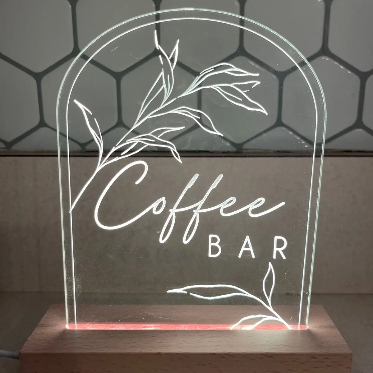 LED Coffee Bar Light