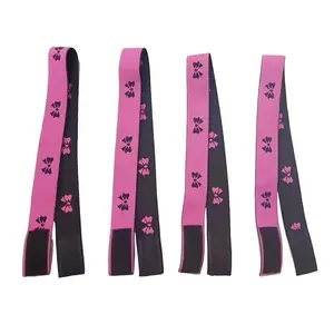 GIFT-Wig Human Hair Adjustable Elastic Band with Velcro Bow for Lace Fronts Edges Closures Wig Fixing Strap Hair Tie