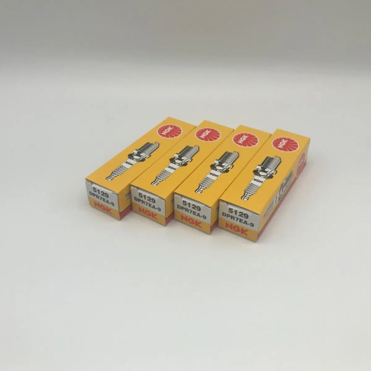 Genuine NGK Spark Plug DPR7EA-9 DPR7EA9 5129 - 4 Pack