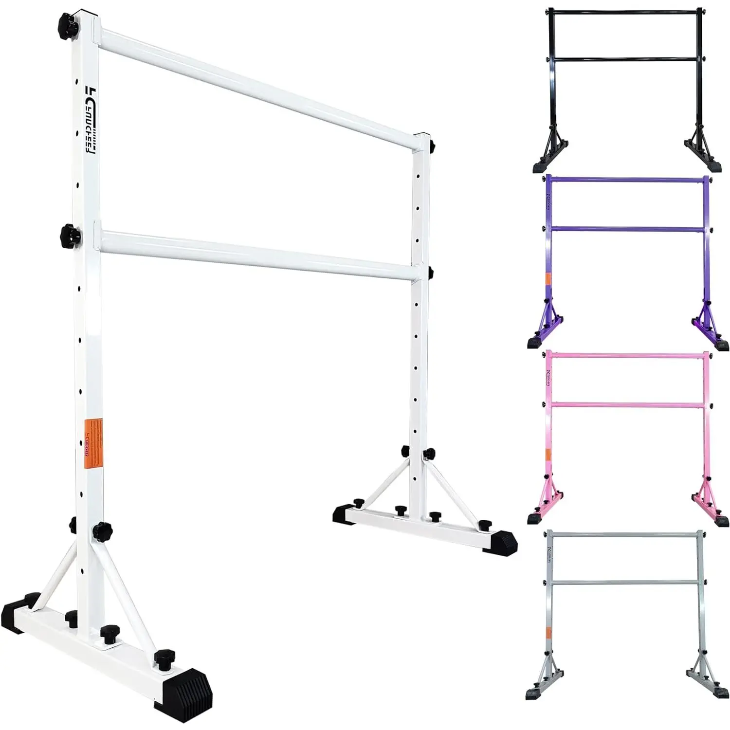 Adjustable Ballet Barre,Portable Dance bar,Fitness Equipment for Dance &  Excercise,Super Sturdy for  Workout,Weight Limit 250 LBS
