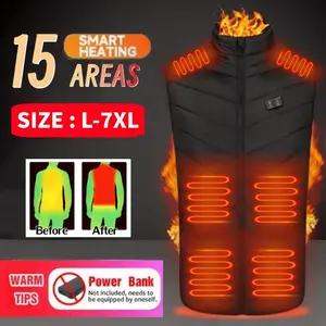 Heated Vest, Lightweight Heated Jacket with Battery Pack USB Charging Warming