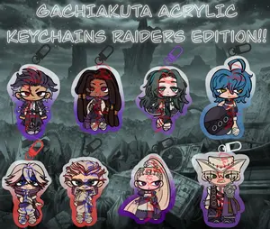 Gachiakuta Raiders Acrylic Keychains, Great For Daily Use Or As Thoughtful Little Gifts For Your Friends And Yourself.