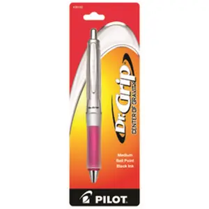 Pilot Corporation Of America  Dr. Grip Center of Gravity Retractable Ballpoint Pen 1.0mm Pink