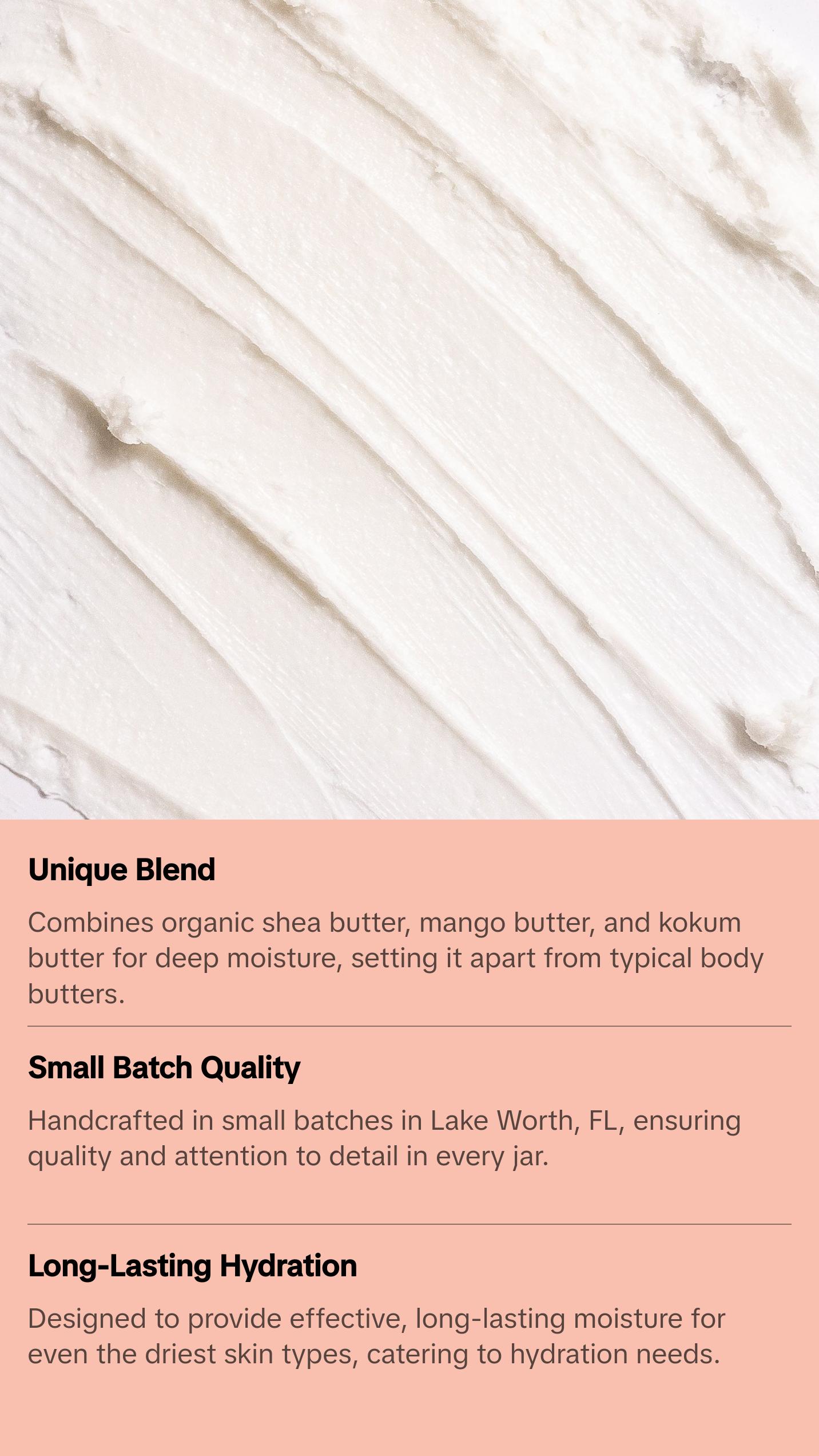 Grapefruit + Honeysuckle Shea Body Butter