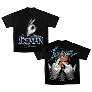 The Iceman Drake 2026 Graphic Shirt, Acid Wash Retro Rap Tee, Hip Hop Streetwear Apparel,Acid Wash Oversized Rap Merch, Distressed Hip Hop Shirt, Drake Is Iceman Apparel 2026 Rap Merch, Hip Hop Streetwear, Oversized Distre