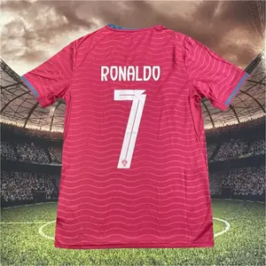 2026 World Cup Portugal National Team Ronaldo 7 Short sleeve Soccer jersey