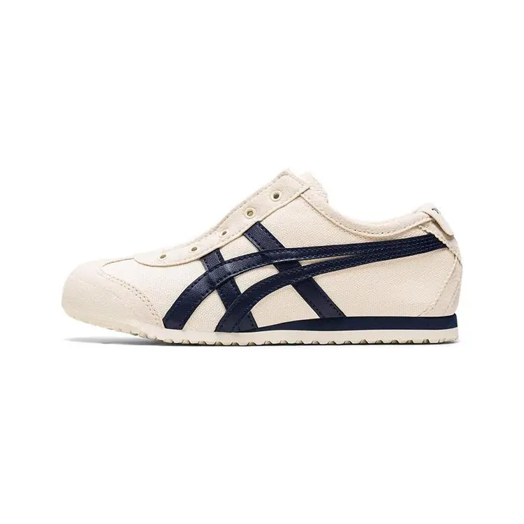 Onitsuka Tiger Mexico 66 Kids'' Casual Shoes Pre School Minimalist Durable Non-slip Low Top Blue 1184A085-200