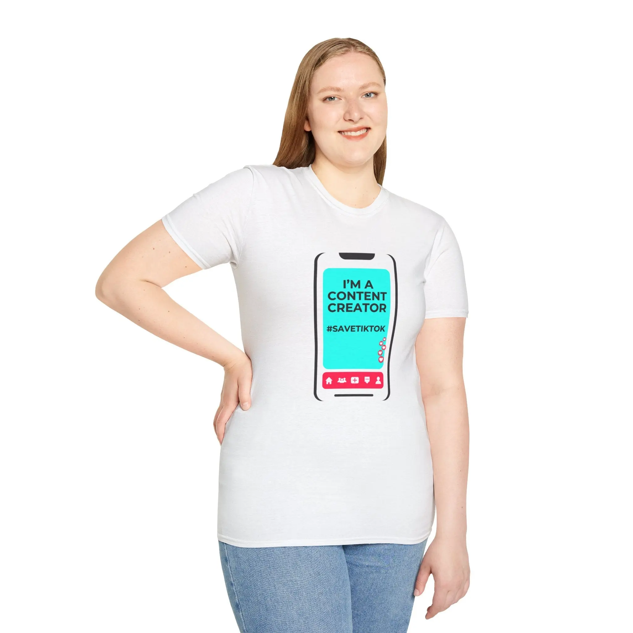 I'm A Content Creator #SaveTikTok T-Shirt