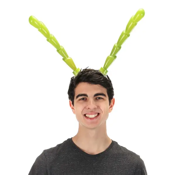 Light-Up Green Insect Antennae LumenHorns