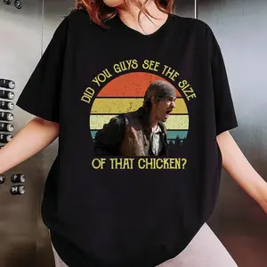 The size of that Chicken T-Shirt, Vintage Young Guns Tee, Old movie quote shirt, Funny Quote Tshirt, 80s Retro Cowboy movie Sweatshirt, Gift For him