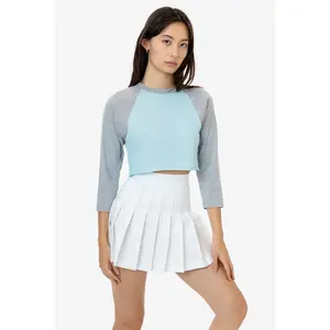 FF354 - Poly Cotton Cropped Raglan