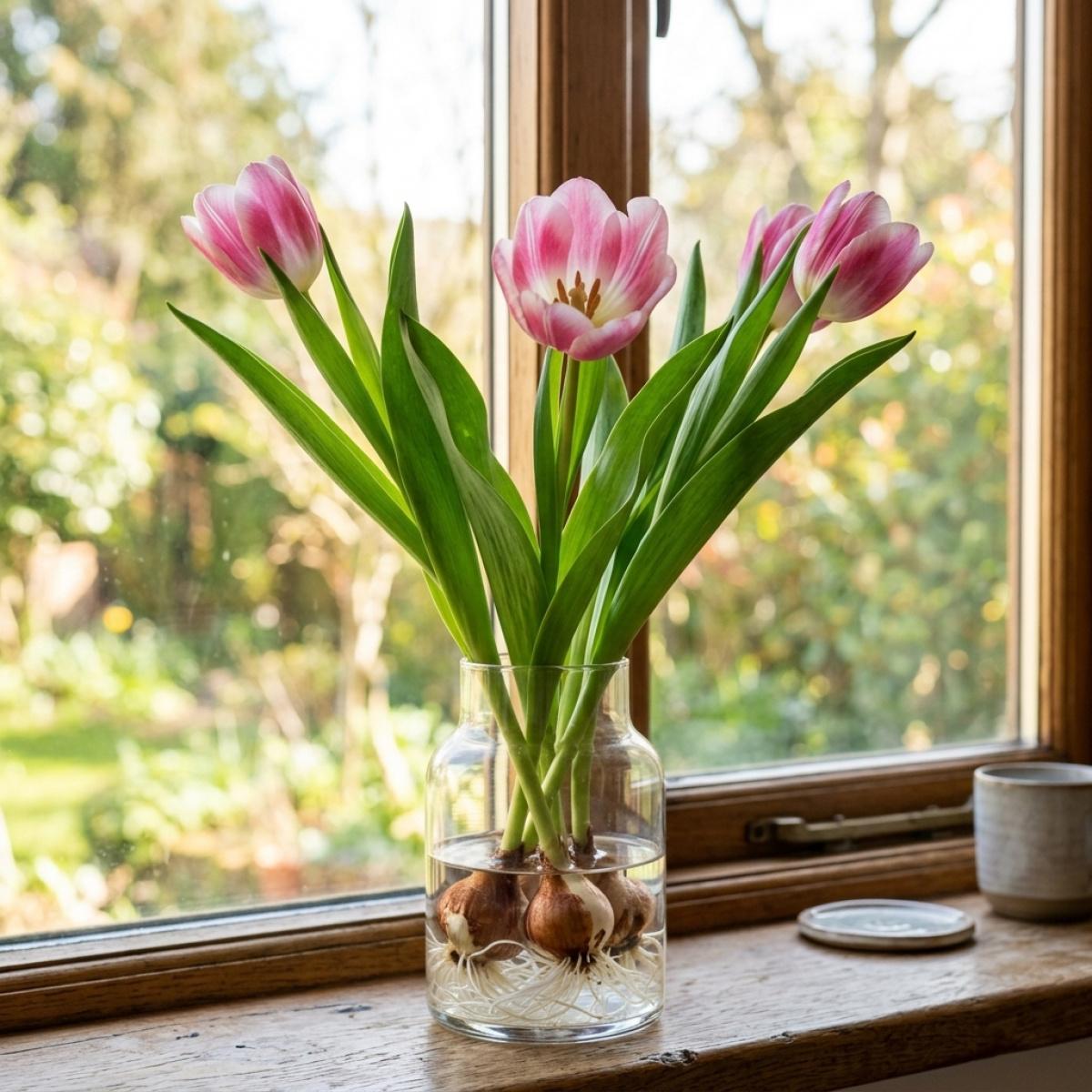 Easy Grow Tulip Bulbs for Home Garden Rare Dutch Tulip Seeds with Long Stem Beautiful Flowers Perfect for Spring & Fall Planting Indoor Outdoor Decoration
