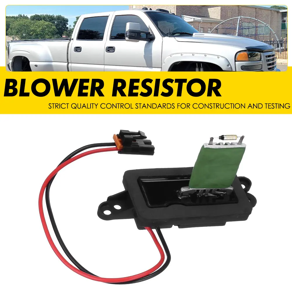 Fit Chevy Silverado 1500 2500 AC Heater Blower Motor Fan Speed Control Resistor