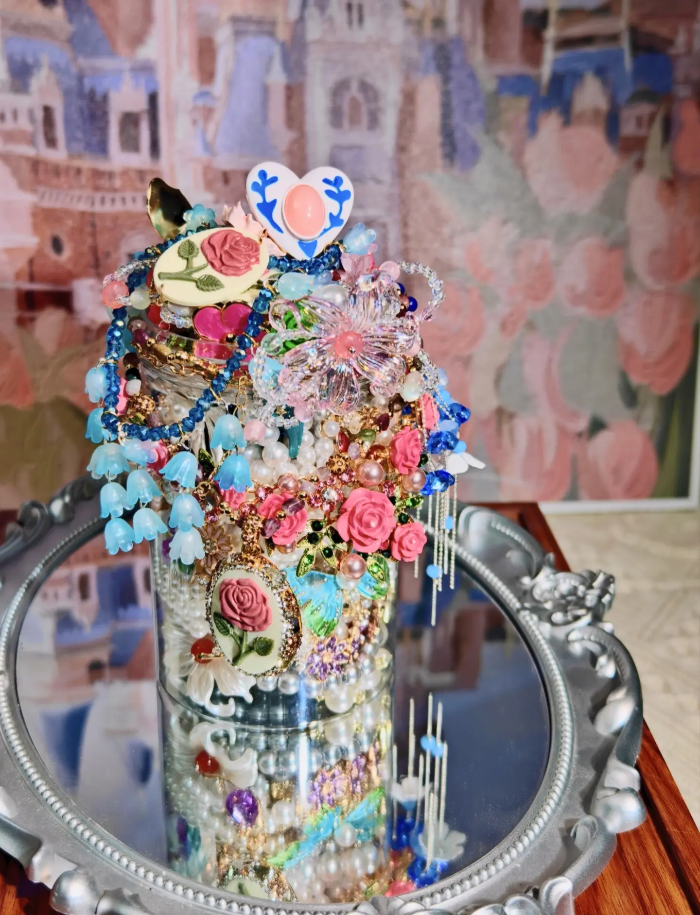 Whispers of the Garden (45pcs) | MIYA Jewelry Jar | Handcrafted Theme Collection | Brand New & Unused | Fixed Design | Creator Favorite