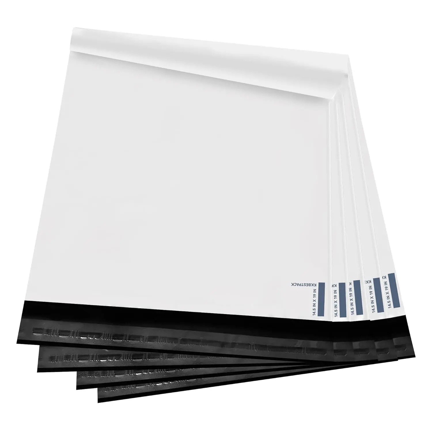 Poly Mailers Shipping Bags for Small Business - Waterproof Self Seal Packaging Envelopes for Clothing, Heavy Duty Tear Resistant Postal Shipping Bags, Flyers 7x10 11x15 20x26