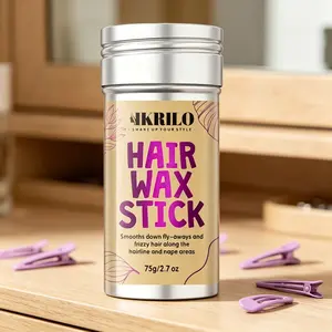Smooth Hair Wax Stick, Unisex, Daily Professional Hair Styling