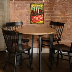 Vintage Soda Aluminum Sign - Retro Cafe & Bar Wall Decor Classic Drink Art